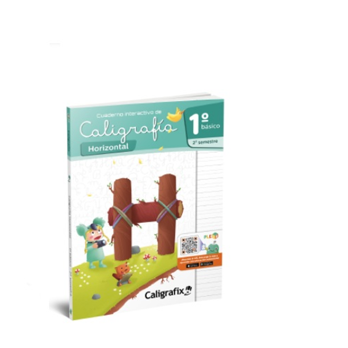 Caligrafía Horizontal 1° básico 2do Semestre Caligrafix 1