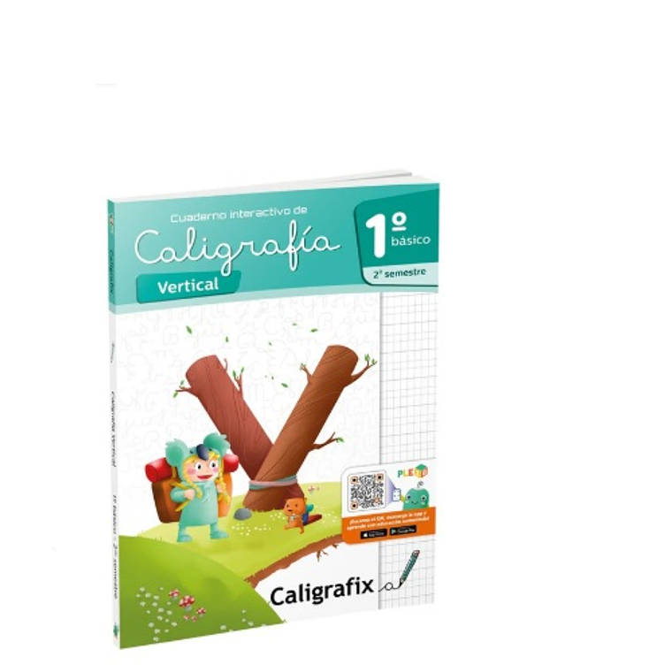 Cuaderno Caligrafia Vertical 1° Basico Segundo Semestre Caligrafix 1