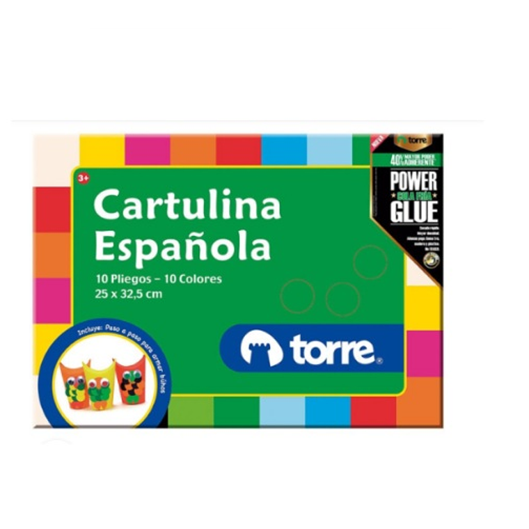 CARPETA CARTULINA ESPAÑOLA TORRE 1