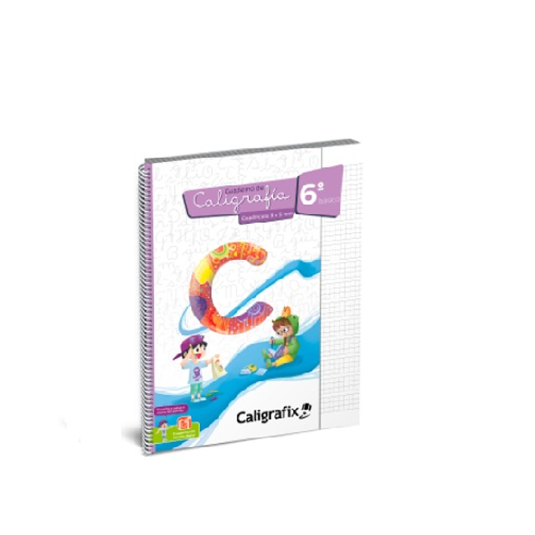 Caligrafía en cuadrícula 6º básico 1