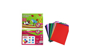 CARPETA CARTULINA MIX COLORES 265x365MM 