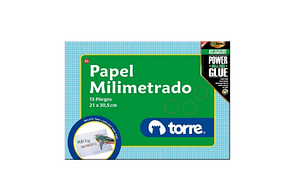 Block de papel milimetrado Torre