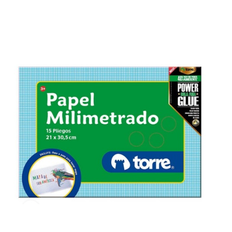 Block de papel milimetrado Torre 1