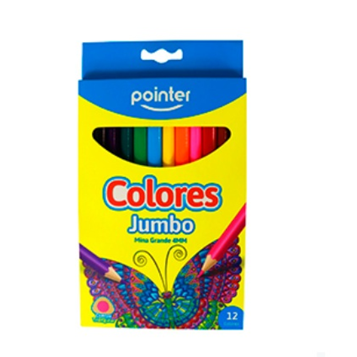 LÁPIZ COLOR 12 JUMBO POINTER 1