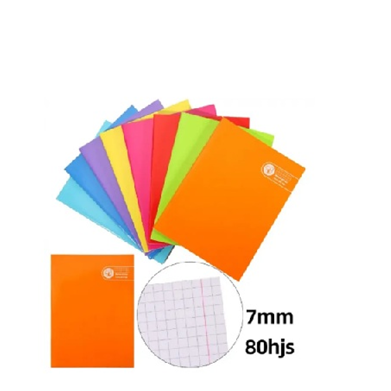 CUADERNO COLLEGE MATEMATICA 7MM 80H 1