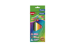 LAPIZ 12 COLORES TRIANGULAR ACUARELABLE TORRE