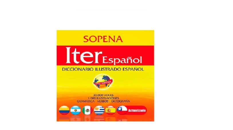 Diccionario Iter Ilustrado La Lengua Española Sopena
