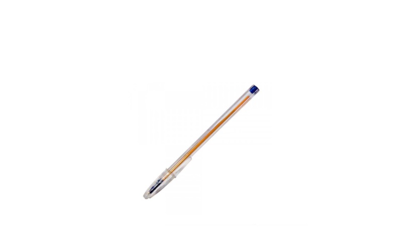 Lapiz Pasta Punta Fina Naranja-Azul 0,8 Mm Bic