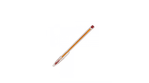 Lapiz Pasta  Punta Fina  rojo 0,8 Mm 1 Unidad Bic