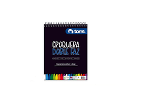 CROQUERA DOBLE FAZ CARTA TORRE