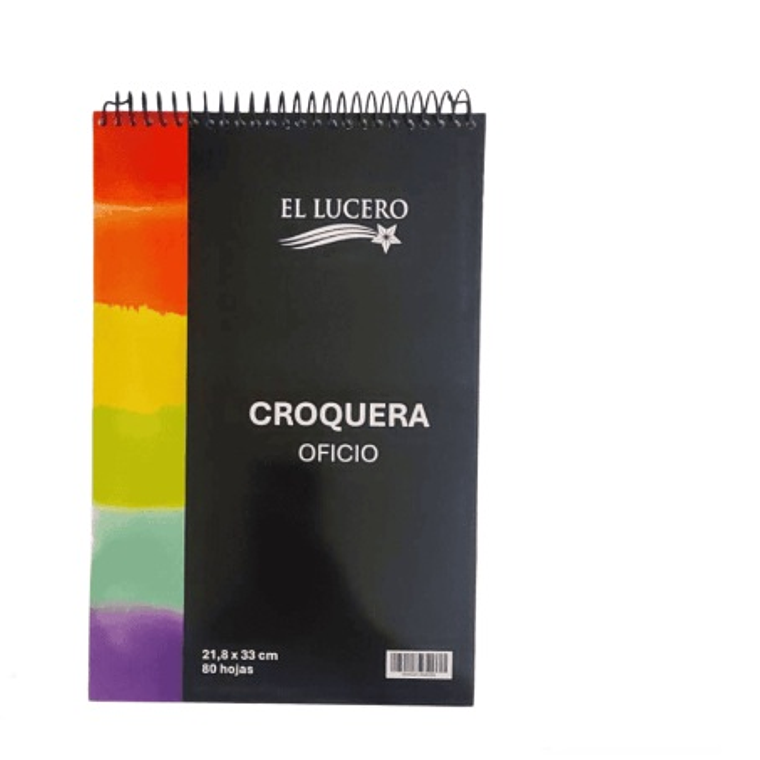 CROQUERA LUCERO OFICIO NEGRA 1
