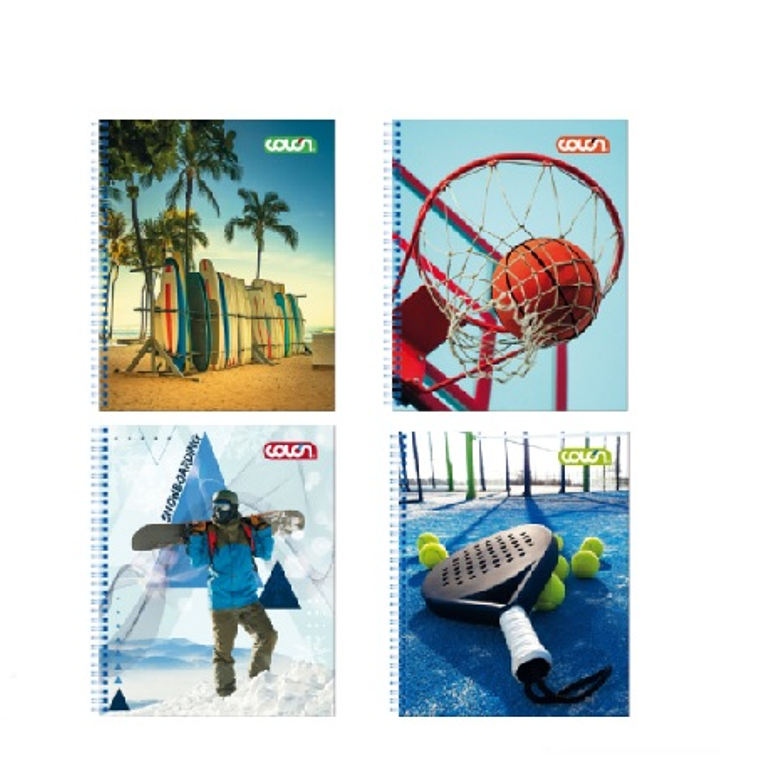 CUADERNO UNIVERSITARIO 100 COLON SPORTS 1