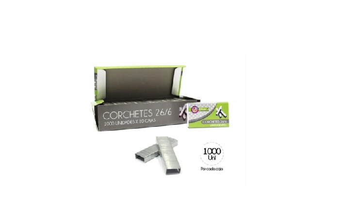 CORCHETE ARTETOP 26-6 SET1000U PRECIO UNITARIO