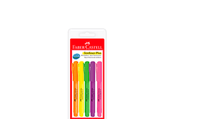 DESTACADOR FABER 5 FLUOR