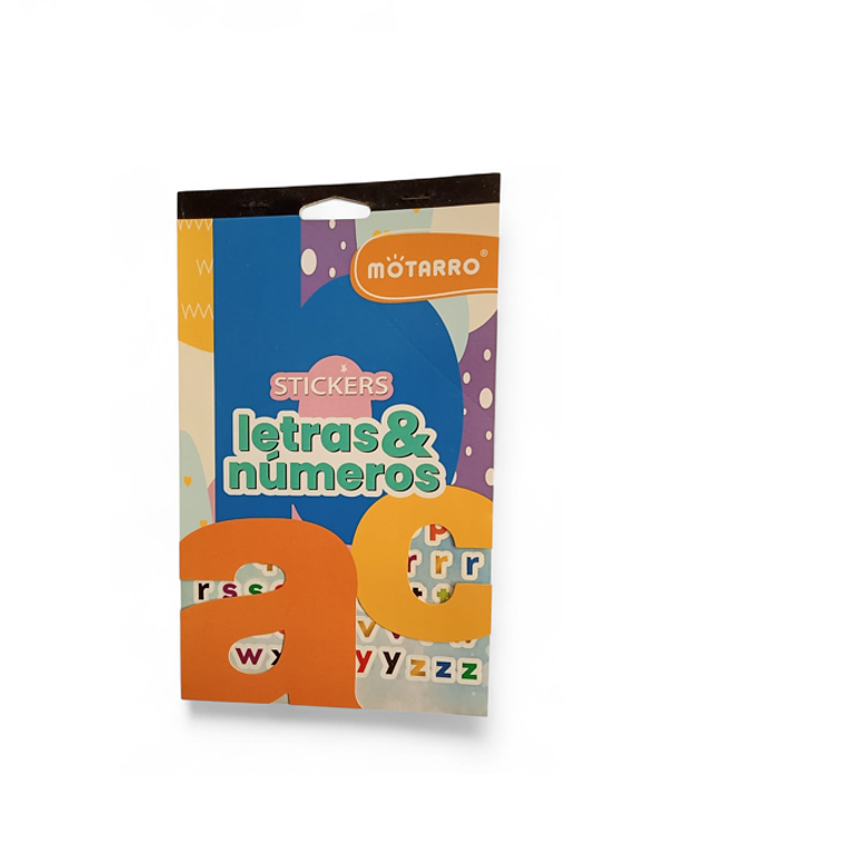 Block de Stickers Letras 1