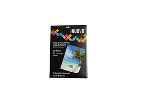  PAPEL FOTOGRAFICO AUTOADHESIVO NUOVO 20 ú