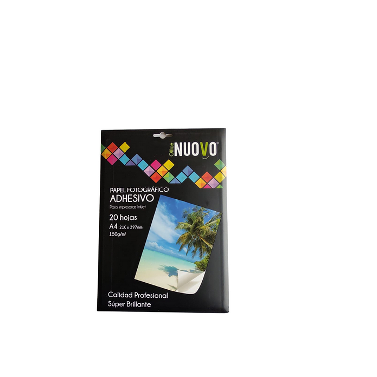  PAPEL FOTOGRAFICO AUTOADHESIVO NUOVO 20 ú 1