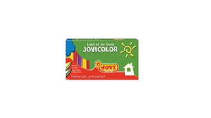 Lápices de cera 12 colores Jovi