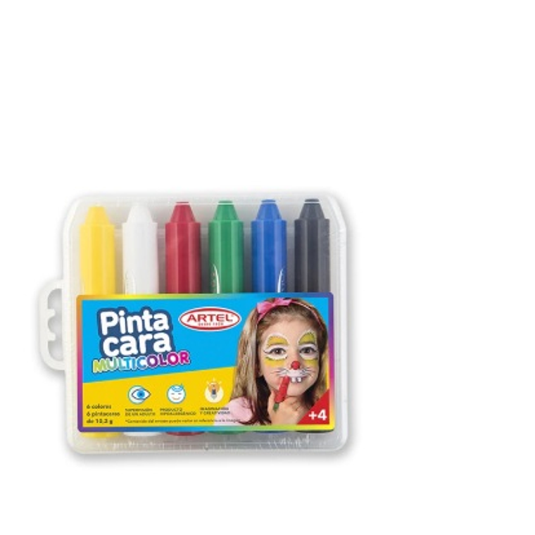 Pinta Cara 6 colores 1