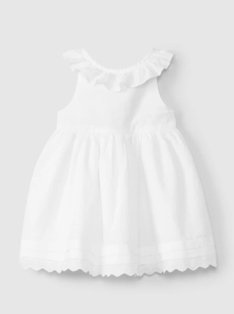 Vestido alças cruzadas costas