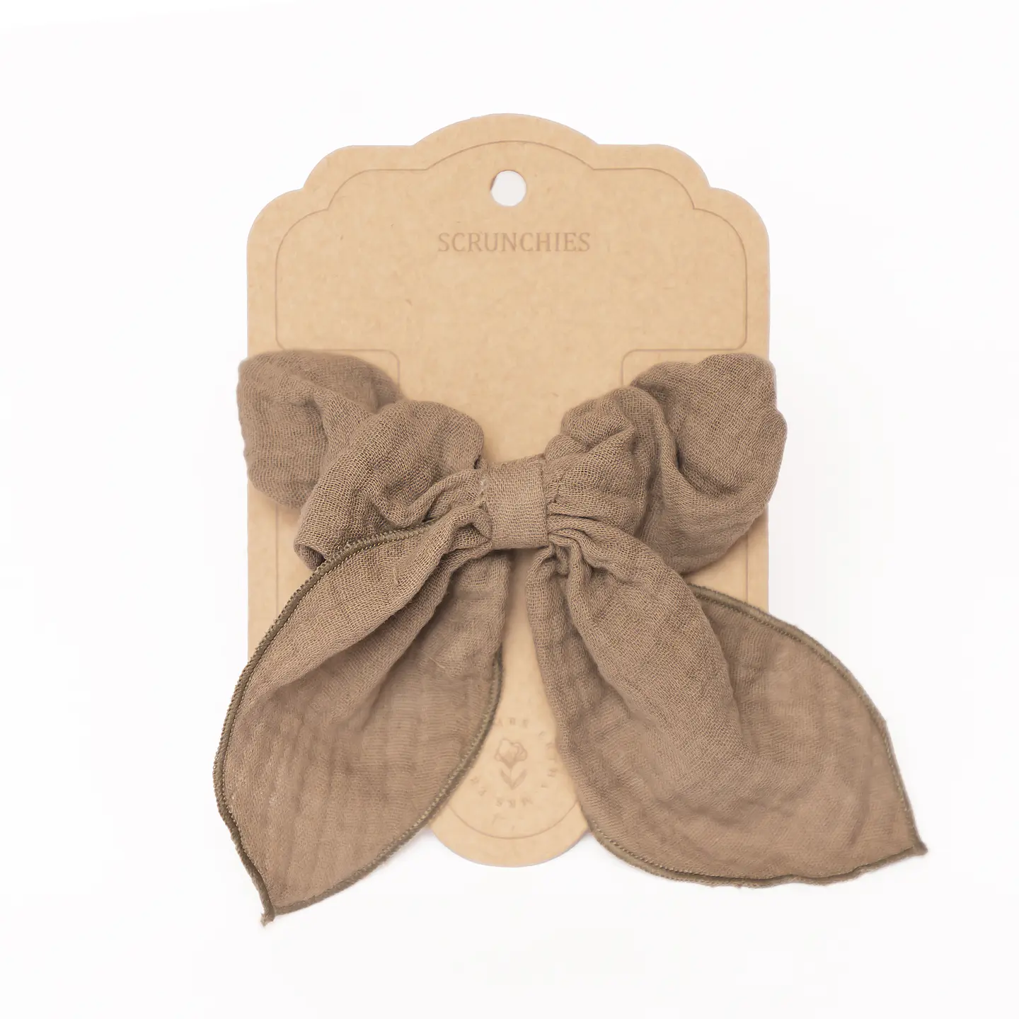 Elástico Cabelo Scrunchies 3