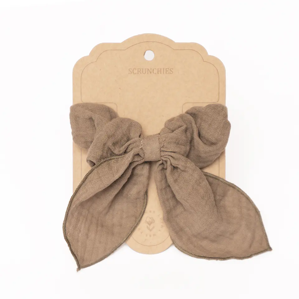 Elástico Cabelo Scrunchies 3