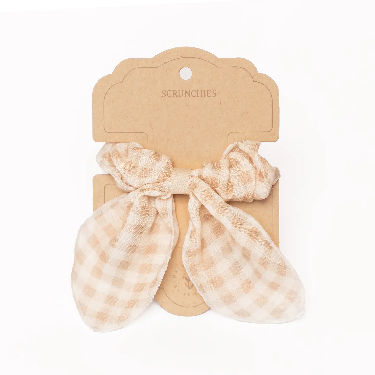 Elástico Cabelo Scrunchies 4
