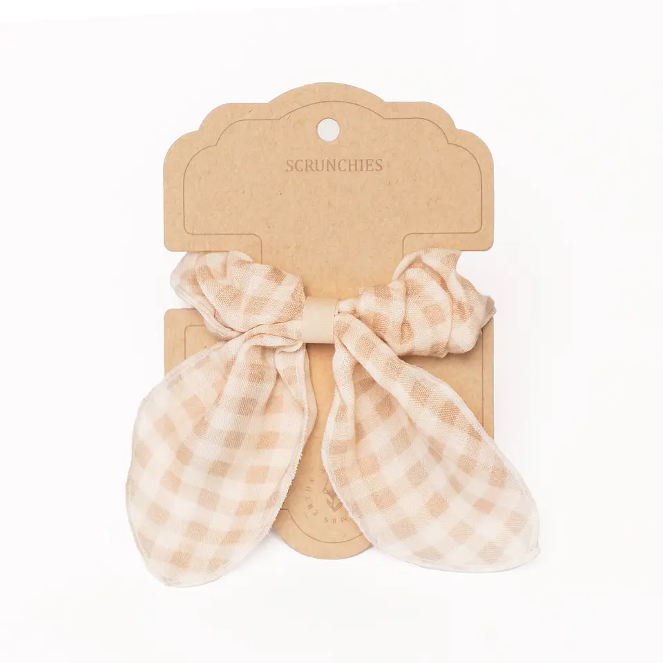 Elástico Cabelo Scrunchies 4