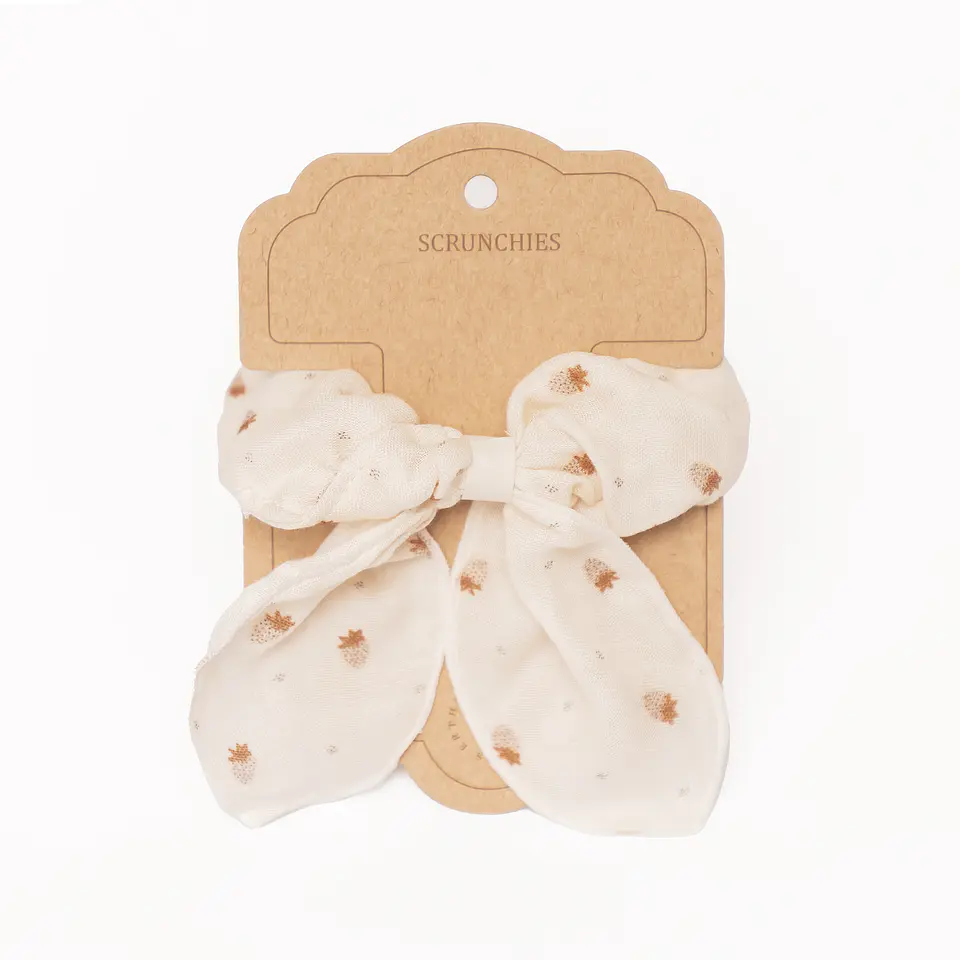 Elástico Cabelo Scrunchies 5