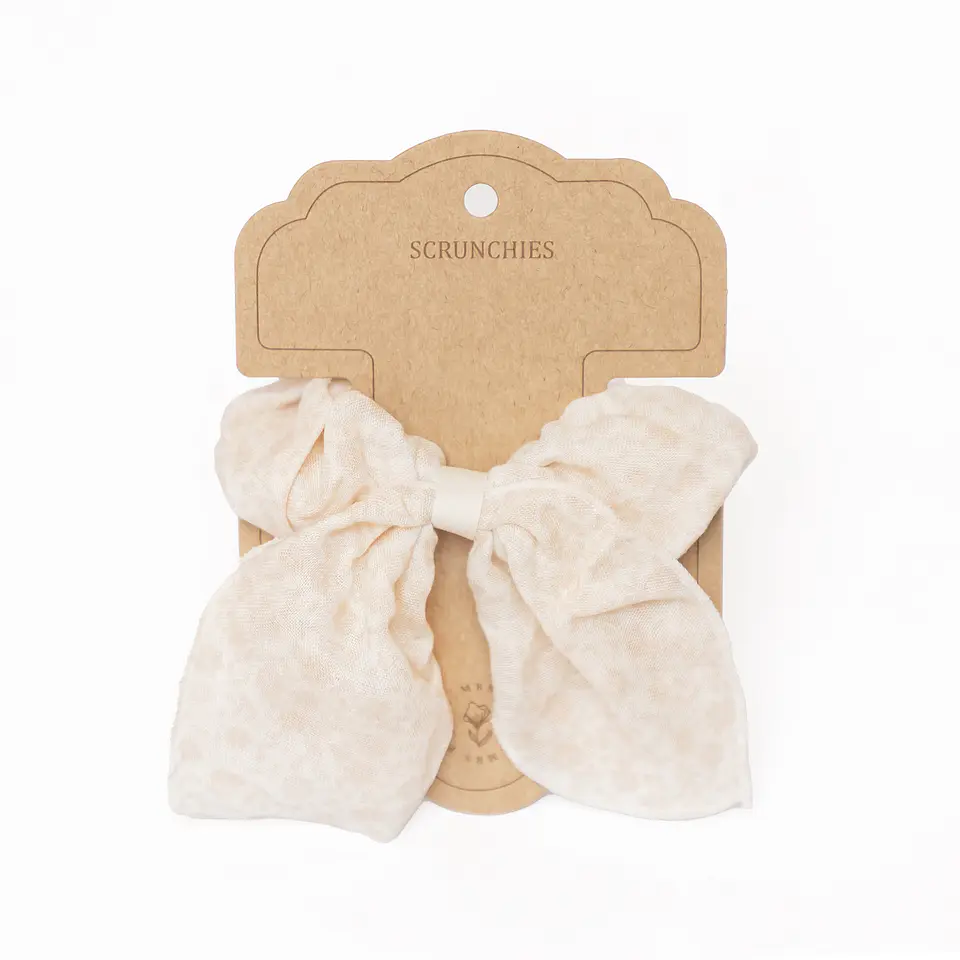 Elástico Cabelo Scrunchies 1