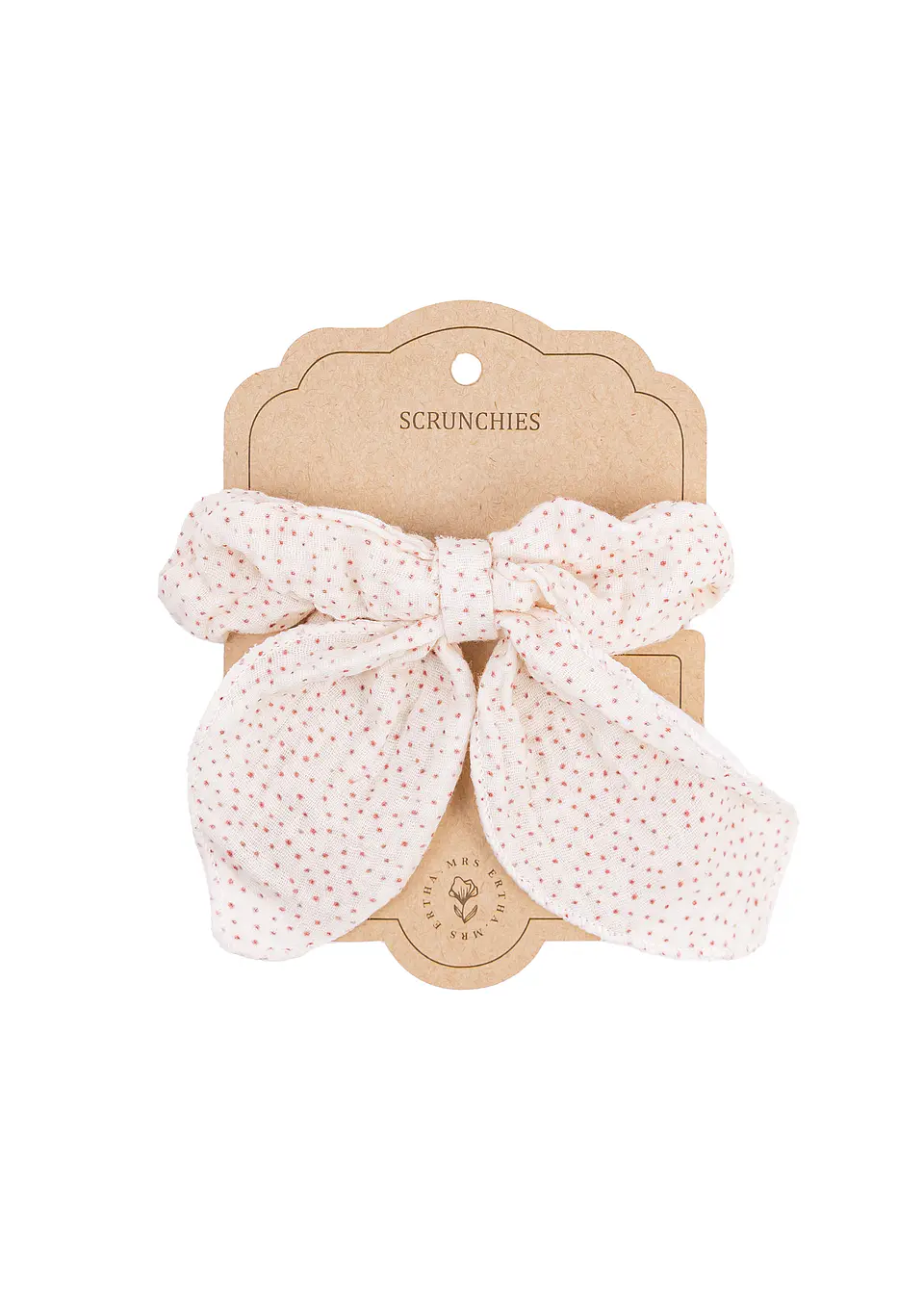 Elástico Cabelo Scrunchies 6