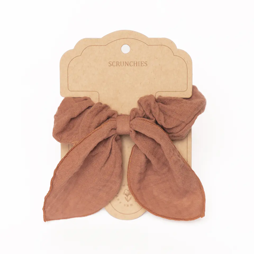 Elástico Cabelo Scrunchies 7