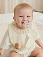 2 Clips de Chupete Bordado Encaje Blanco — Baby Shower Cozy Pixies - Miniatura 5