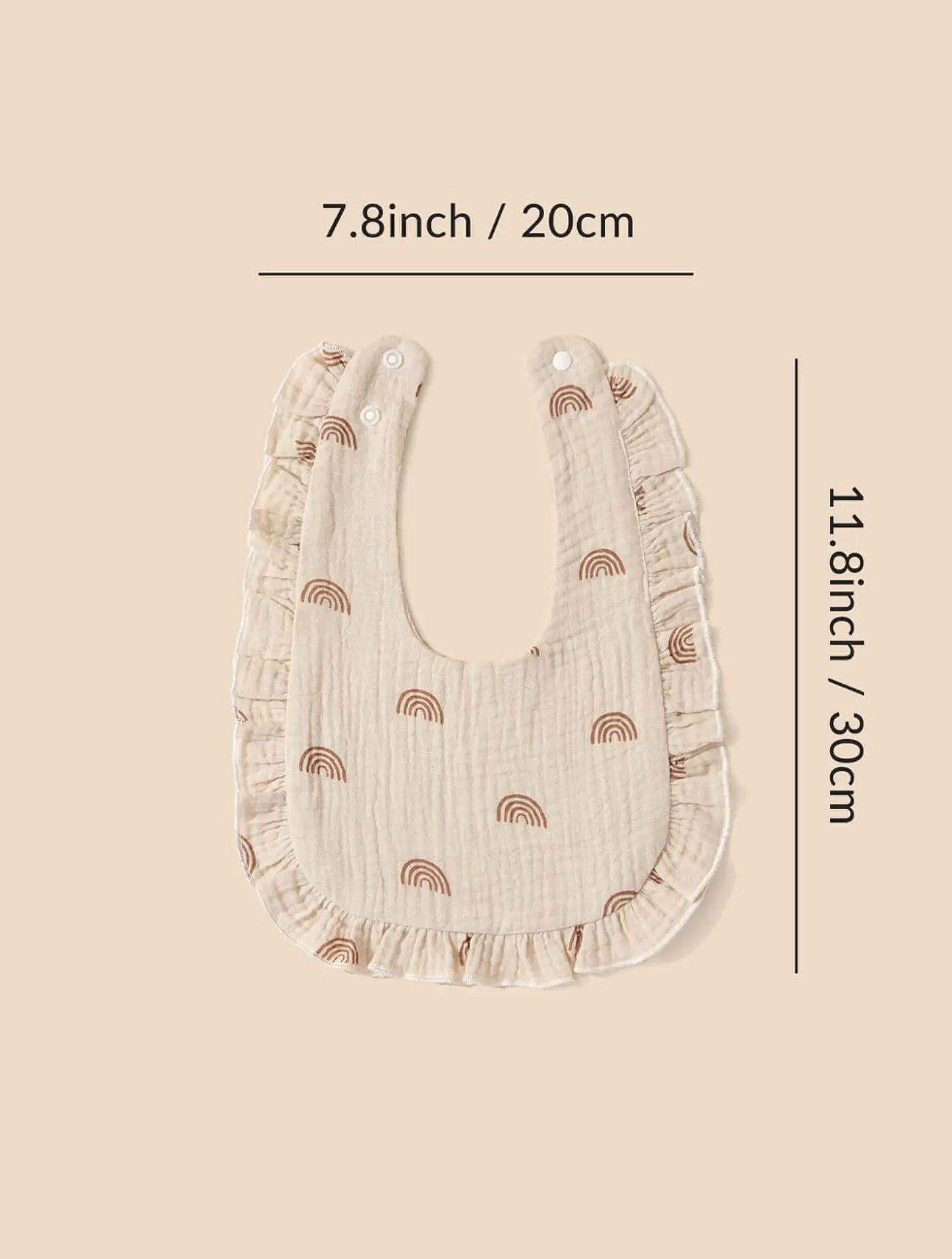 Pack de 2 baberos de algodón  22
