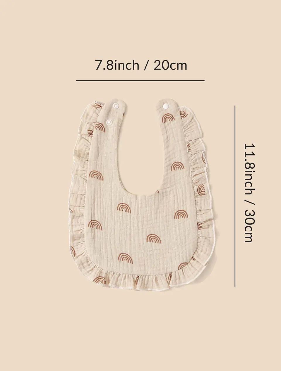 Pack de 2 baberos de algodón  22