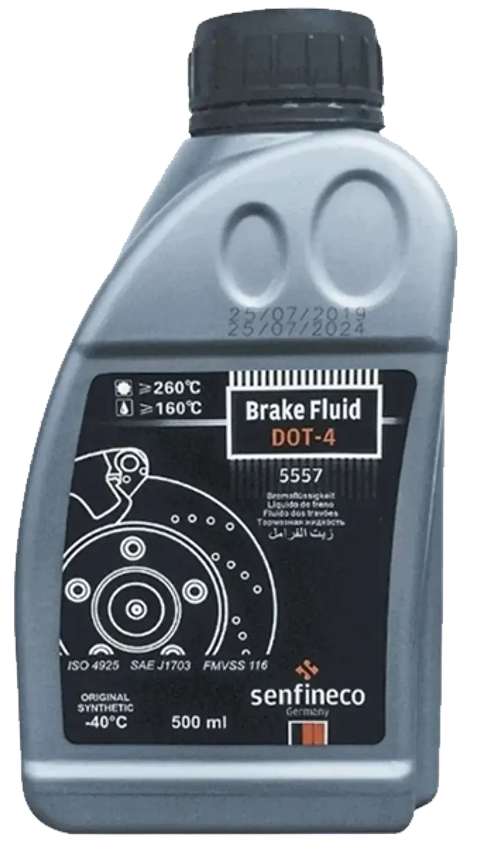 Liquido De Freno Dot4 250Ml Senfineco 1