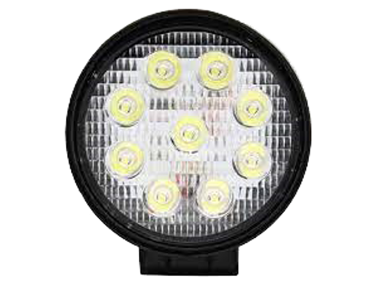 Foco Faenero Redondo 9 Led Multi Voltaje 12/24 Volts 1