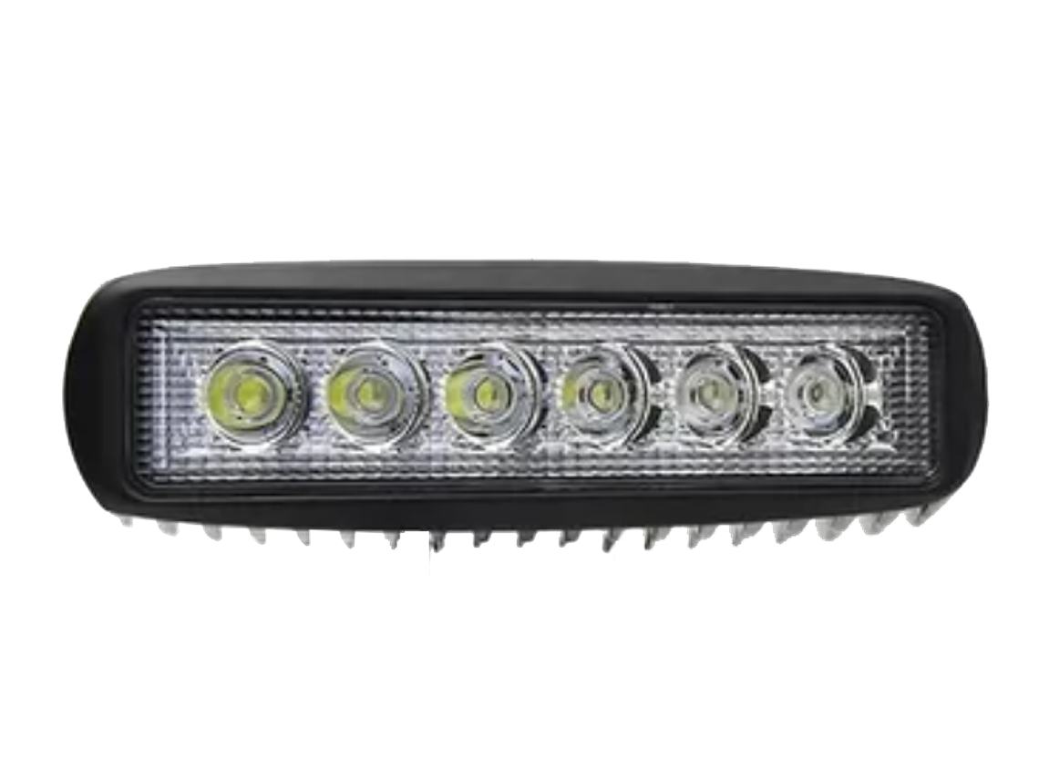 Foco Faenero Recangular 6 Led  Multi Voltaje 12/24 Volts 1