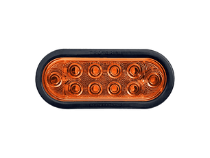 Foco Ovalado Amnbar Con Goma, Con Cable