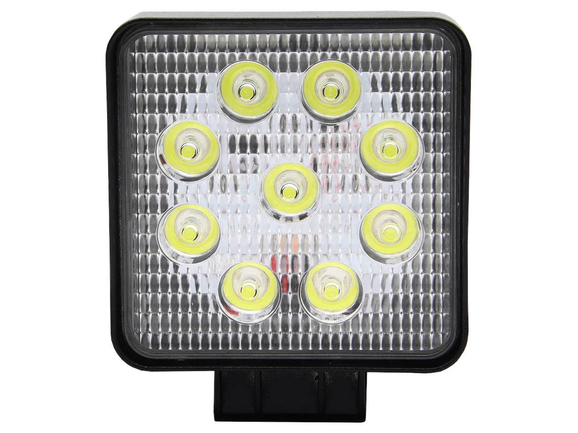 Foco Faenero Cuadrado. 9Led Multi Voltaje  12/24 Volts 1