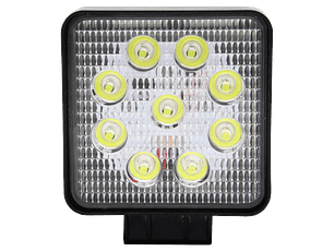 Foco Faenero Cuadrado. 9Led Multi Voltaje  12/24 Volts