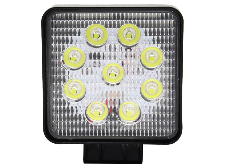 Foco Faenero Cuadrado. 9Led Multi Voltaje  12/24 Volts 1