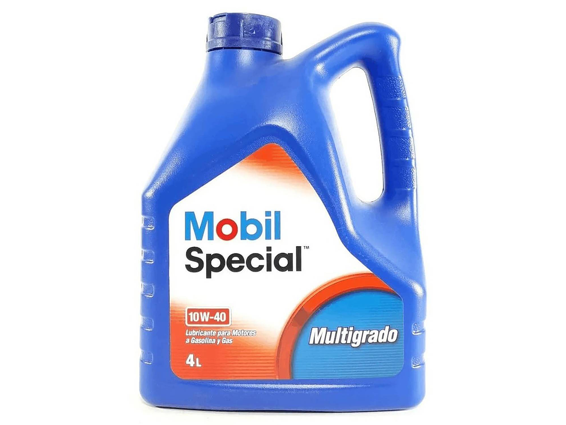10W40 Aceite Motor Especial 4Lt Mobil **LLEVA 2 O MÁS UNIDADES Y OBTÉN TU DESCUENTO EN EL CARRITO DE COMPRAS**   1