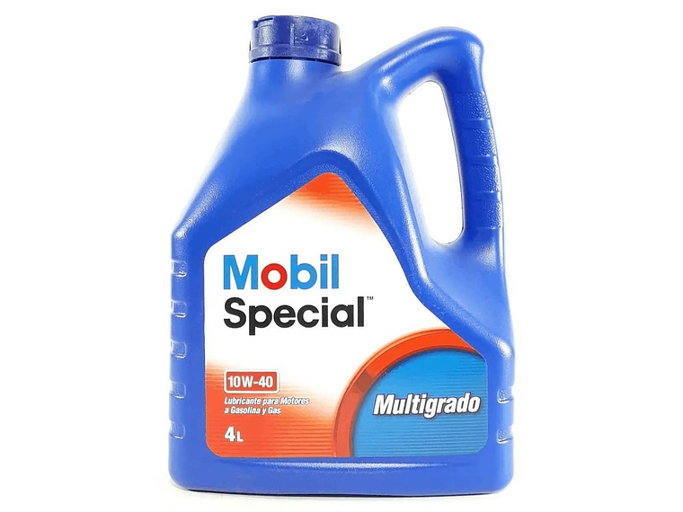 10W40 Aceite Motor Especial 4Lt Mobil **LLEVA 2 O MÁS UNIDADES Y OBTÉN TU DESCUENTO EN EL CARRITO DE COMPRAS**   1