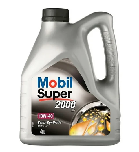 10W40 Aceite Motor Super 2000  4Lt Mobil