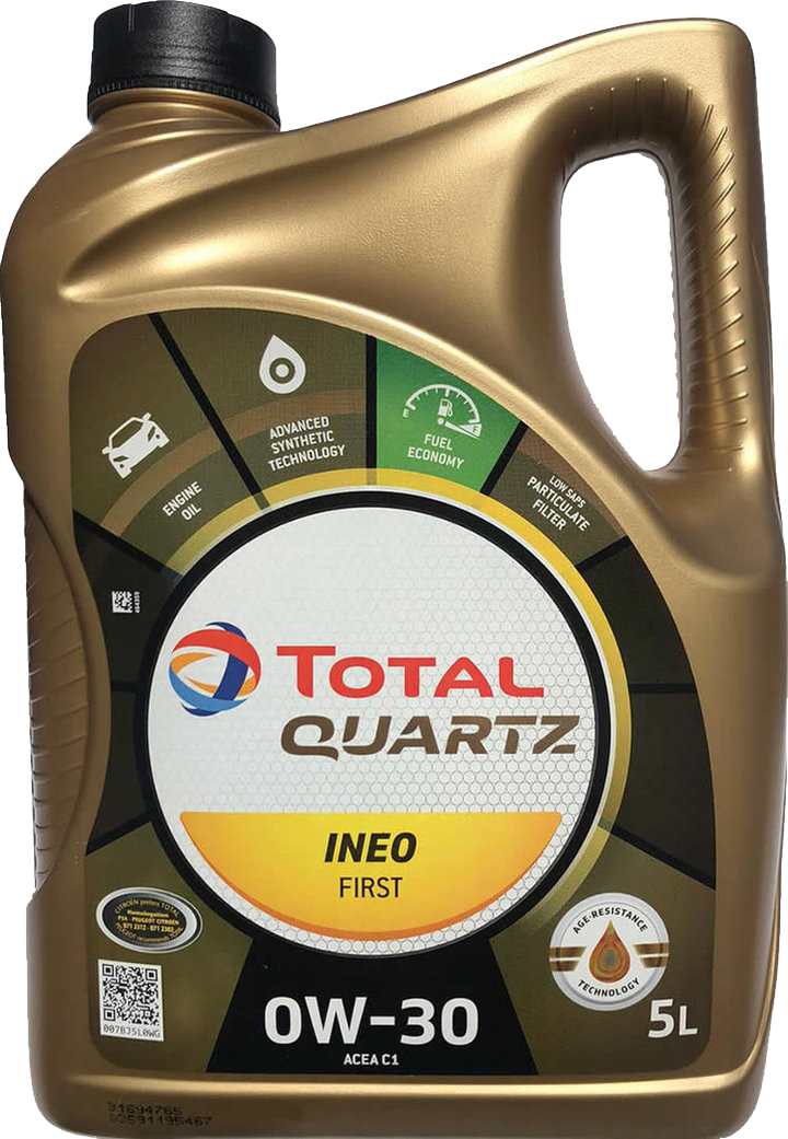Aceite Motor Total 0w30 Ineo First 5L