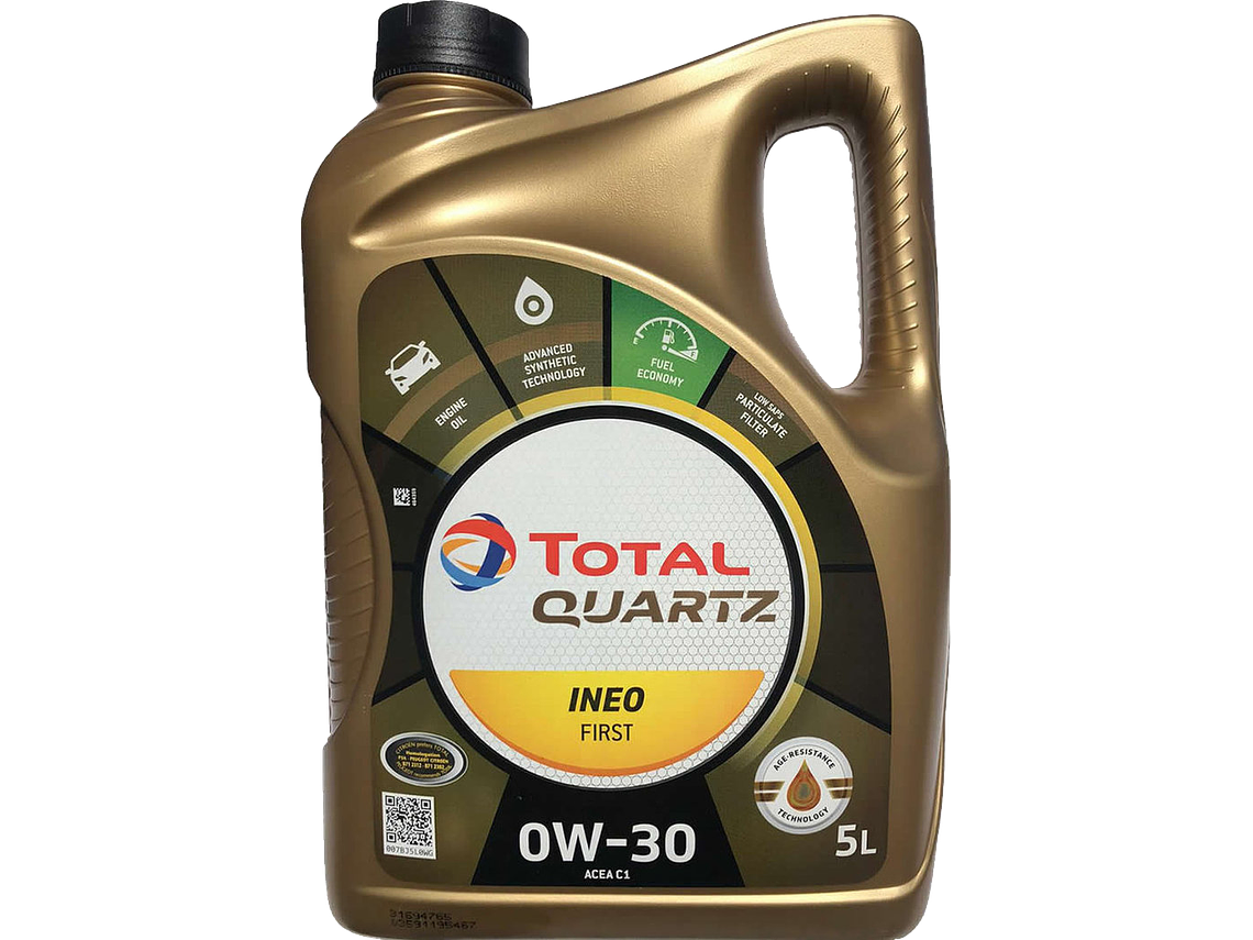 0W30 Aceite Motor Quartz Ineo First 5L Total  1