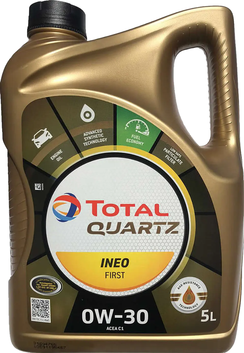 0W30 Aceite Motor Quartz Ineo First 5L Total  1