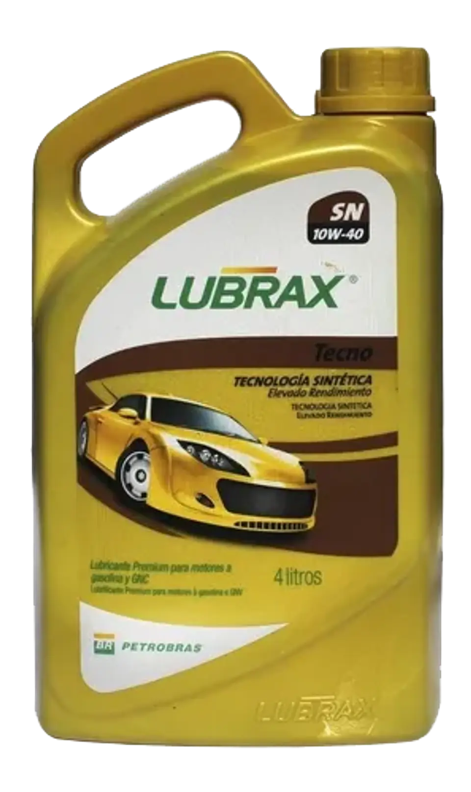 10W40 Aceite Motor Tecno 4Lt Lubrax 1