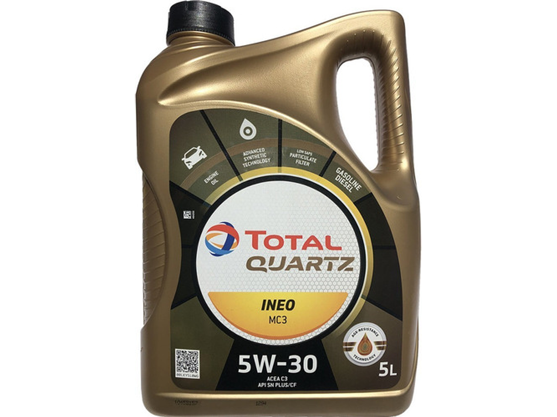 5W30 Aceite Motor Quartz Ineo  5Lt  Total **LLEVA 2 O MÁS UNIDADES Y OBTÉN TU DESCUENTO EN EL CARRITO DE COMPRAS**   1